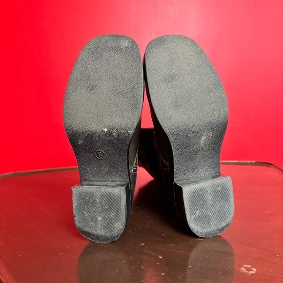 Brown Leather Knee-High Boots - Picture 9 of 11